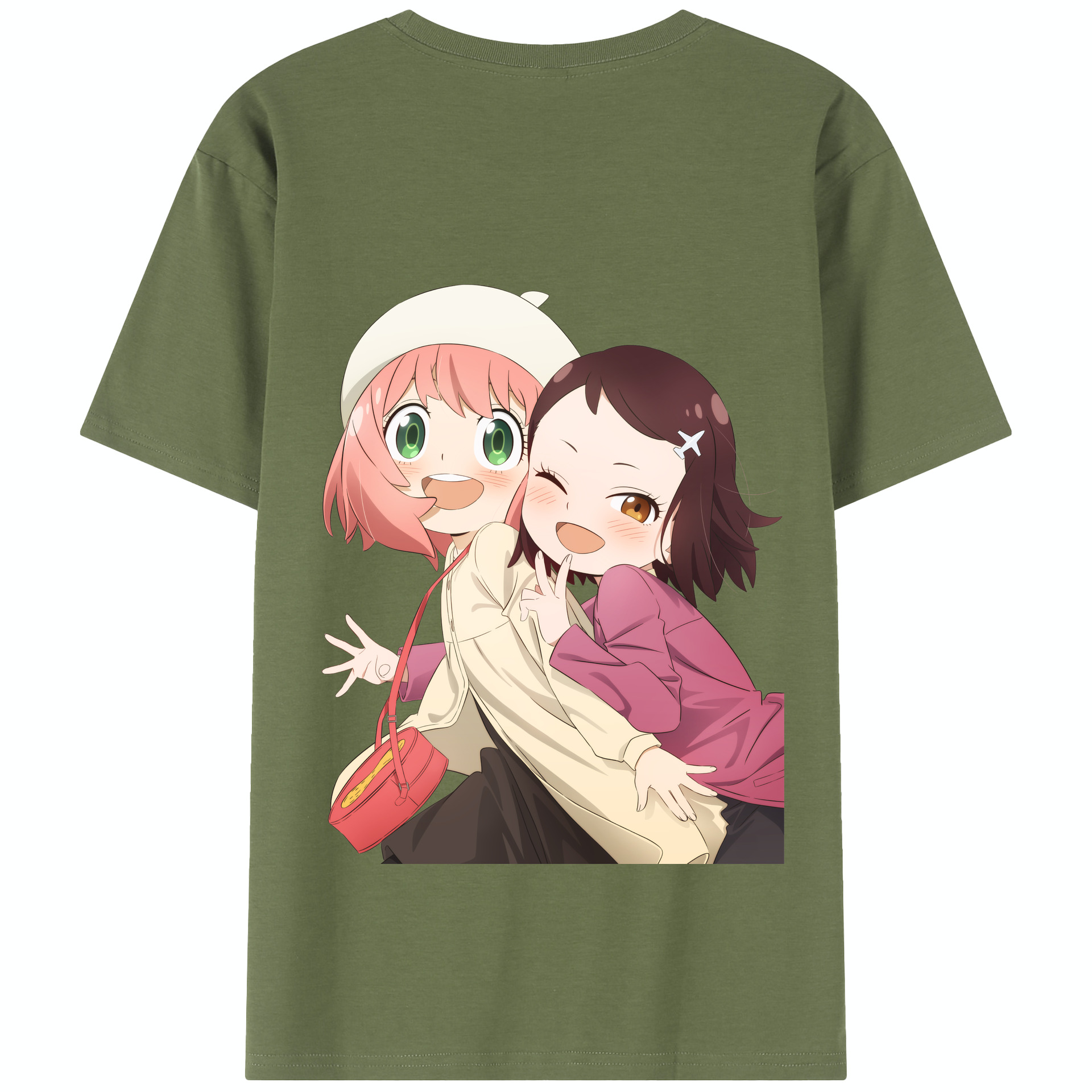 （画像用） SPY×FAMILY间谍家家酒 綿100％半袖Tシャツ（背面プリント）